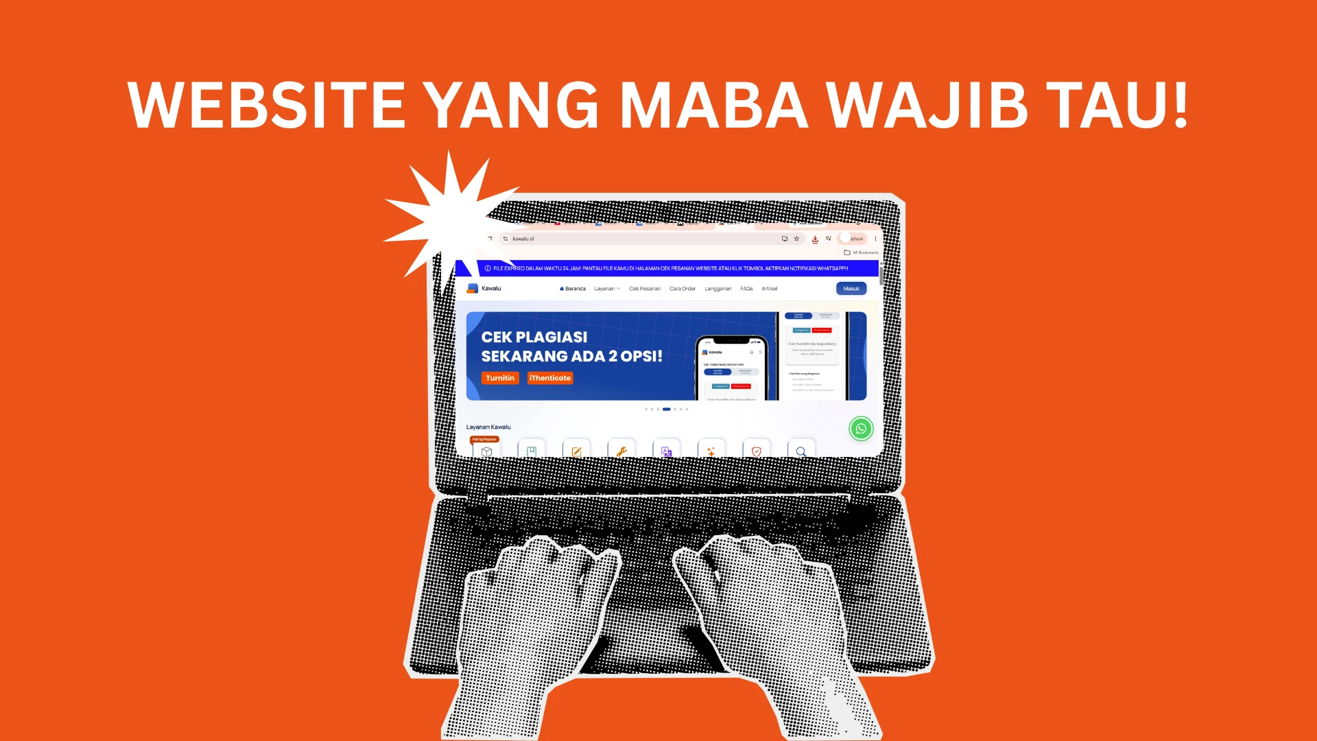 6 Website Wajib Mahasiswa Baru (Maba): Cek Plagiasi & Sitasi